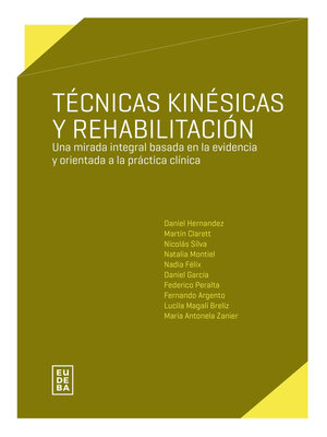 cover image of Técnicas kinésicas y rehabilitación